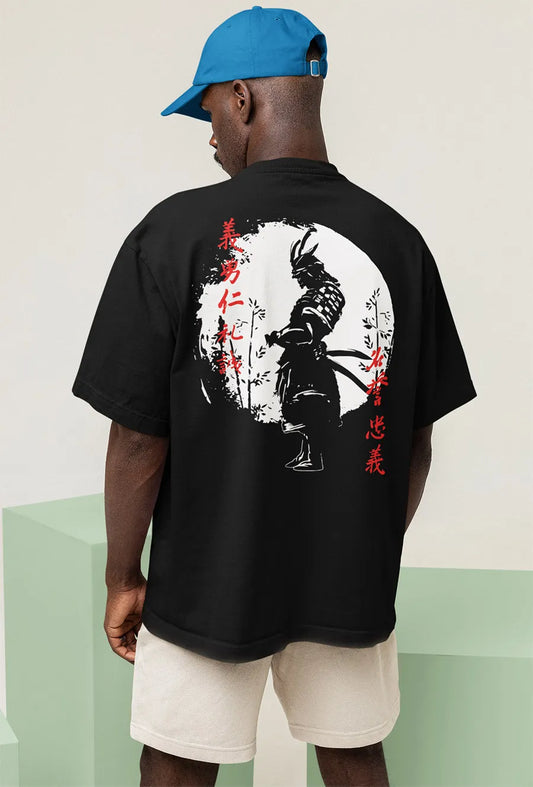 Samurai in a Garden Shirt